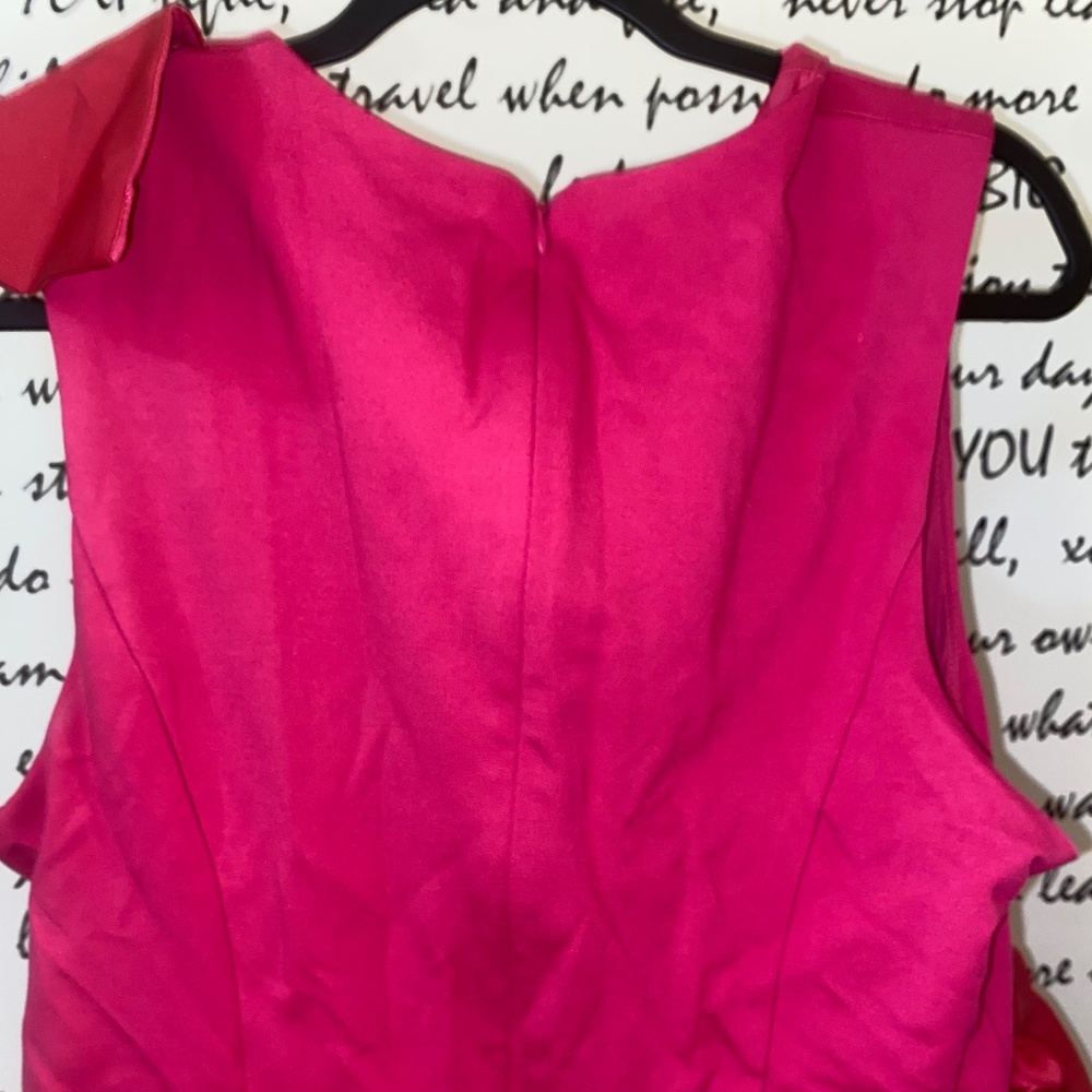 HUTCH SLEEVELESS RUFFLE SHEATH MINI DRESS - Picture 7 of 10